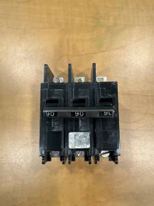 Siemans 3 pole 90A type BQ breaker